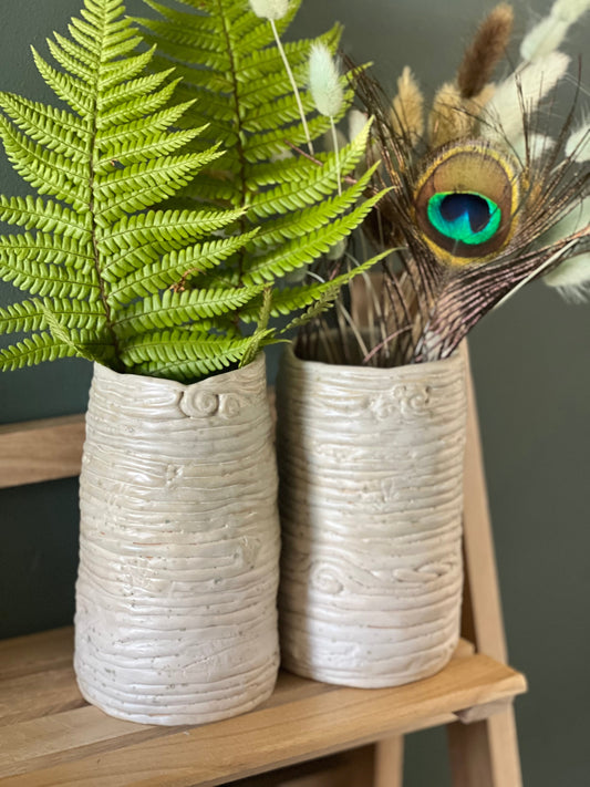 Commissioned Vases for a Wedding Gift